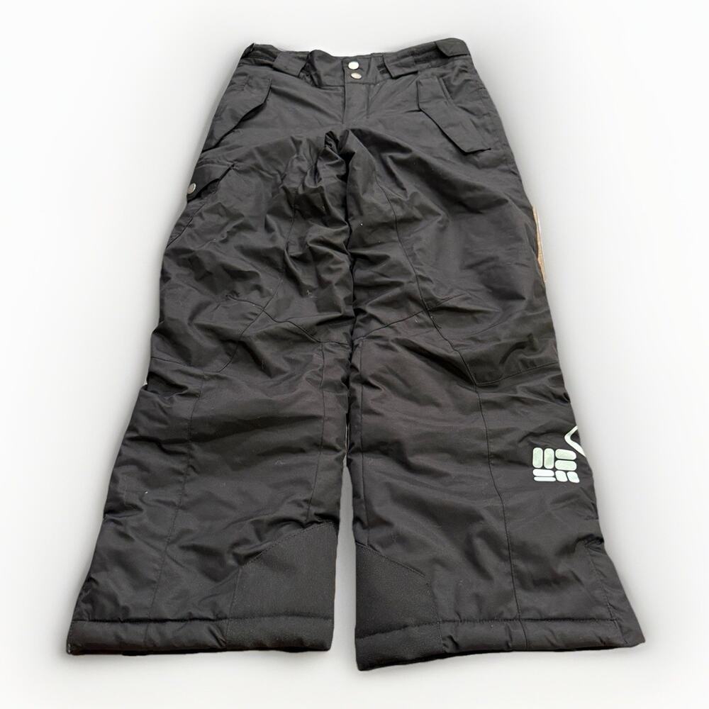 Columbia Youth Unisex Black Bugaboo Insulated Ski Snowboarding Pants Size M